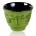 Dragonfly Lime Green Iron Cup