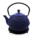 03 Blue Bird Navy Blue Iron Teapot 700ml