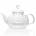 **Clara Glass Teapot w Glass Strainer 800ml