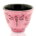 Dragonfly Pink Iron Cup