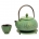 03 Reflection Green Iron Teapot 800ml