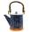 *01 Japanese Fan Blue Teapot 500ml NEW