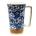 01 Japanese Garden Blue Tall Mug NEW