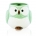 04 Lucky Owl Green Mug***SALE ITEM*** (20% OFF)