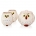 Lucky Owl White Teapot   2 Cup Set