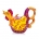 Singing Rooster Cooper Teapot 800ml***SALE ITEM*** (50% OFF)