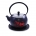 02 Prancing Horse Blk Iron Teapot 600ml ***SALE ITEM*** (50% OFF)