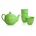 Lime Blossoms Teapot   4 Cup Set 600ml