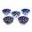 Morocco Style 5 Bowl Set ***SALE ITEM*** (25% OFF)