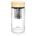 *Yoku Double Wall Glass Infuser Bottle 230ml (Wood Lid)